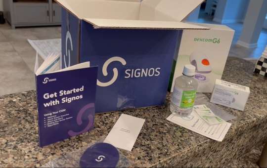 included devices with signos cgm kit
